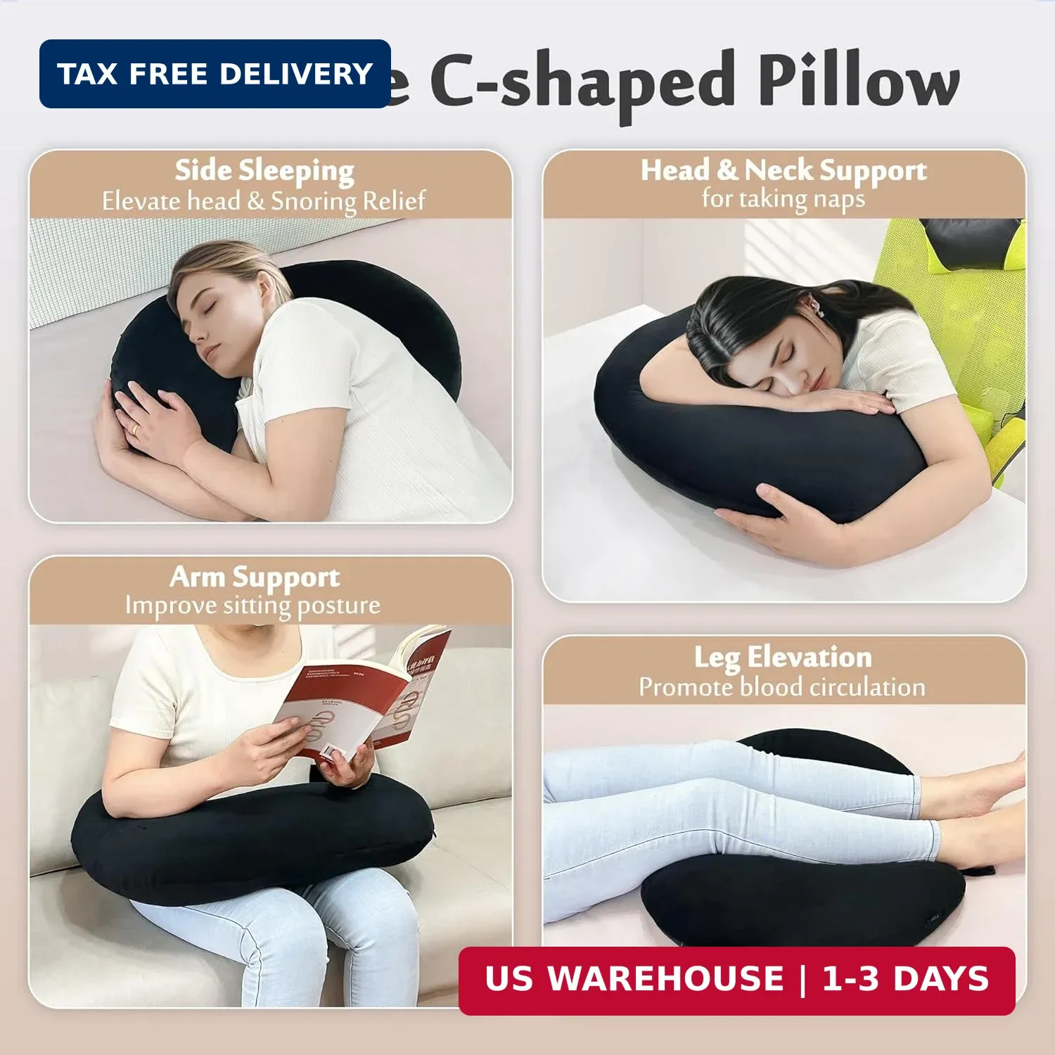 AOSSA BBL Pillow After Surgery for Sleeping, Brazilian Butt Lift Post Surgery fo