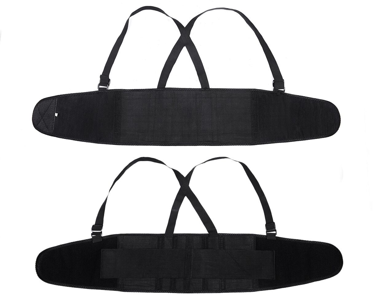 Back Support Belt, Reduces Strain and Lower Back Discomfort, Adjustable, X-Large