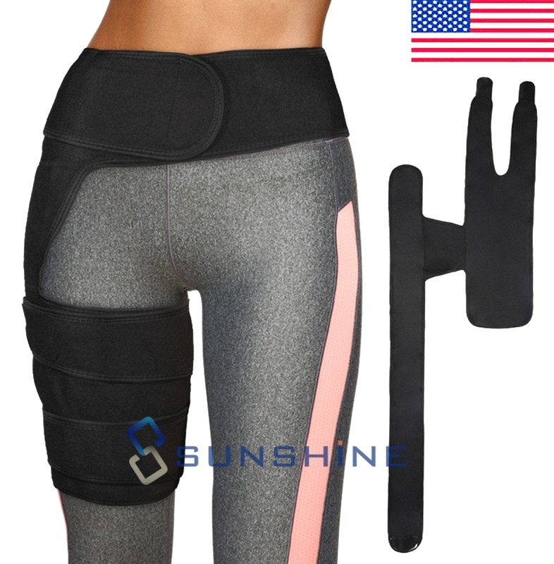 Hip Brace Compression Groin Support Wrap for Sciatica Thigh Recovery Pain Relief
