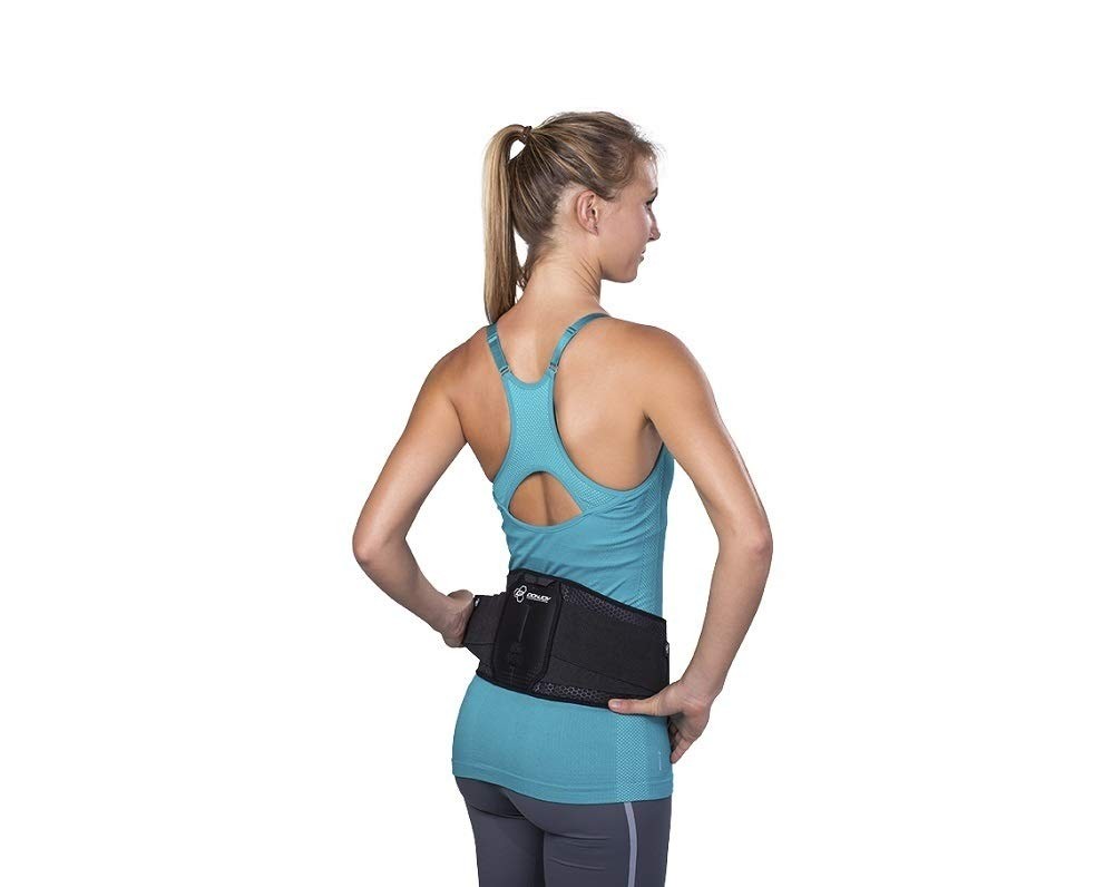 BIONIC Wrap-Around Back Support Brace, Low Back Pain Support, Adjustable Compres