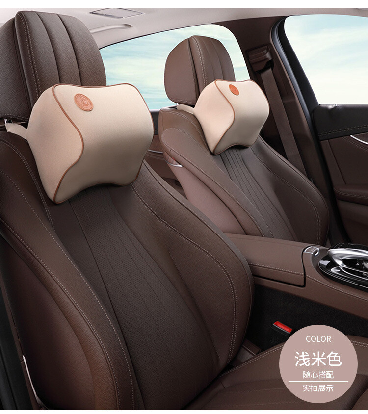 Neck Headrest Pillow Protective Rest Head Support Cushion Guard Memory Cotton
