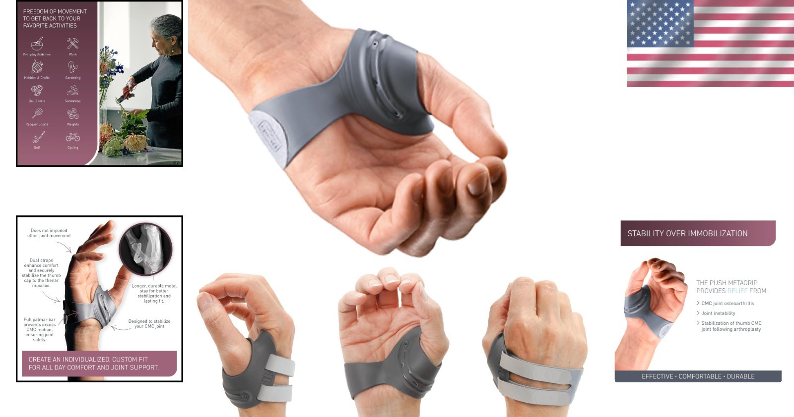 Arthritis Thumb Support Brace – Adjustable & Comfortable