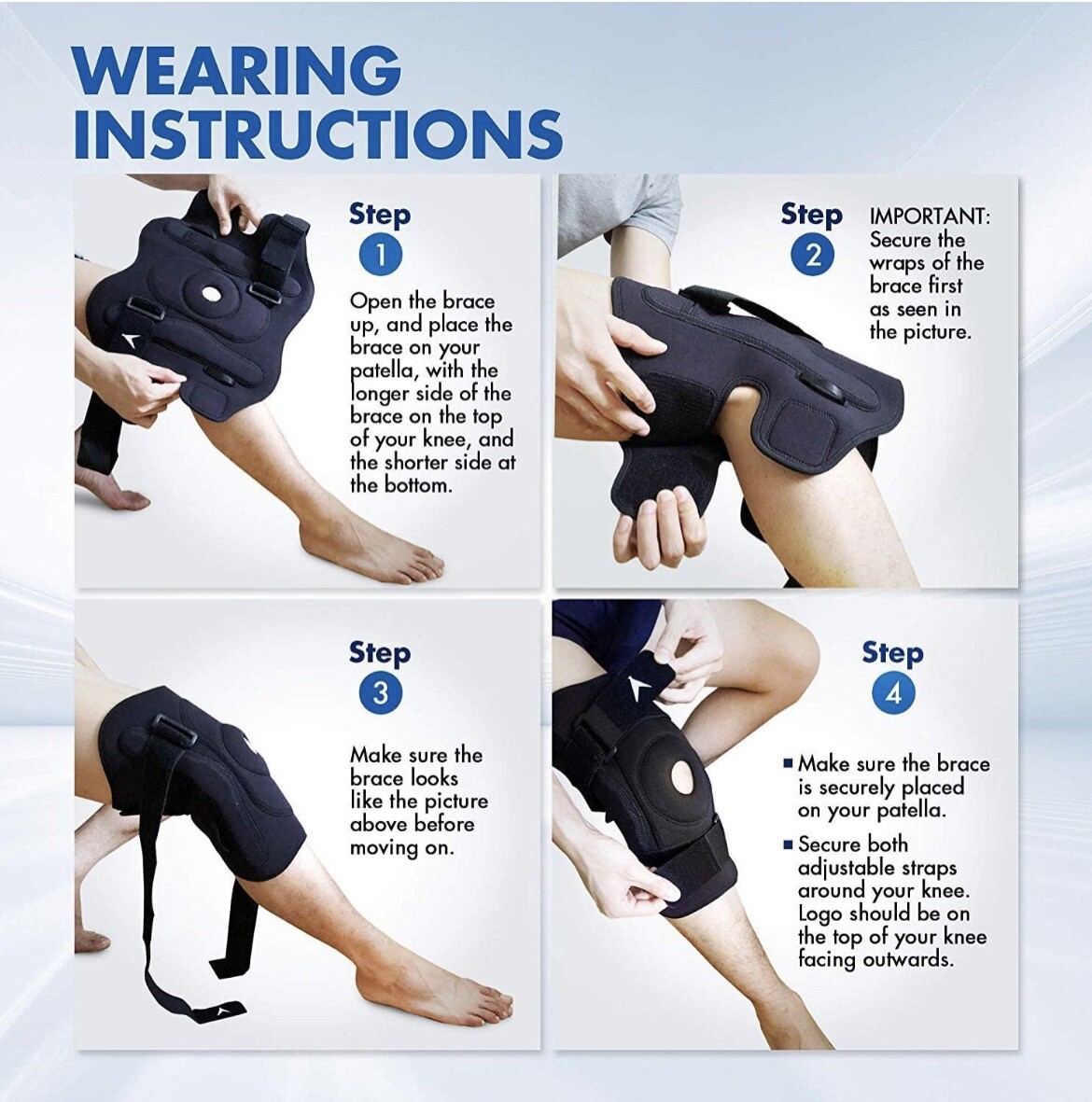 ATX Hinged Knee Brace – Breathable Compression Support for ACL, MCL, Meniscus Te