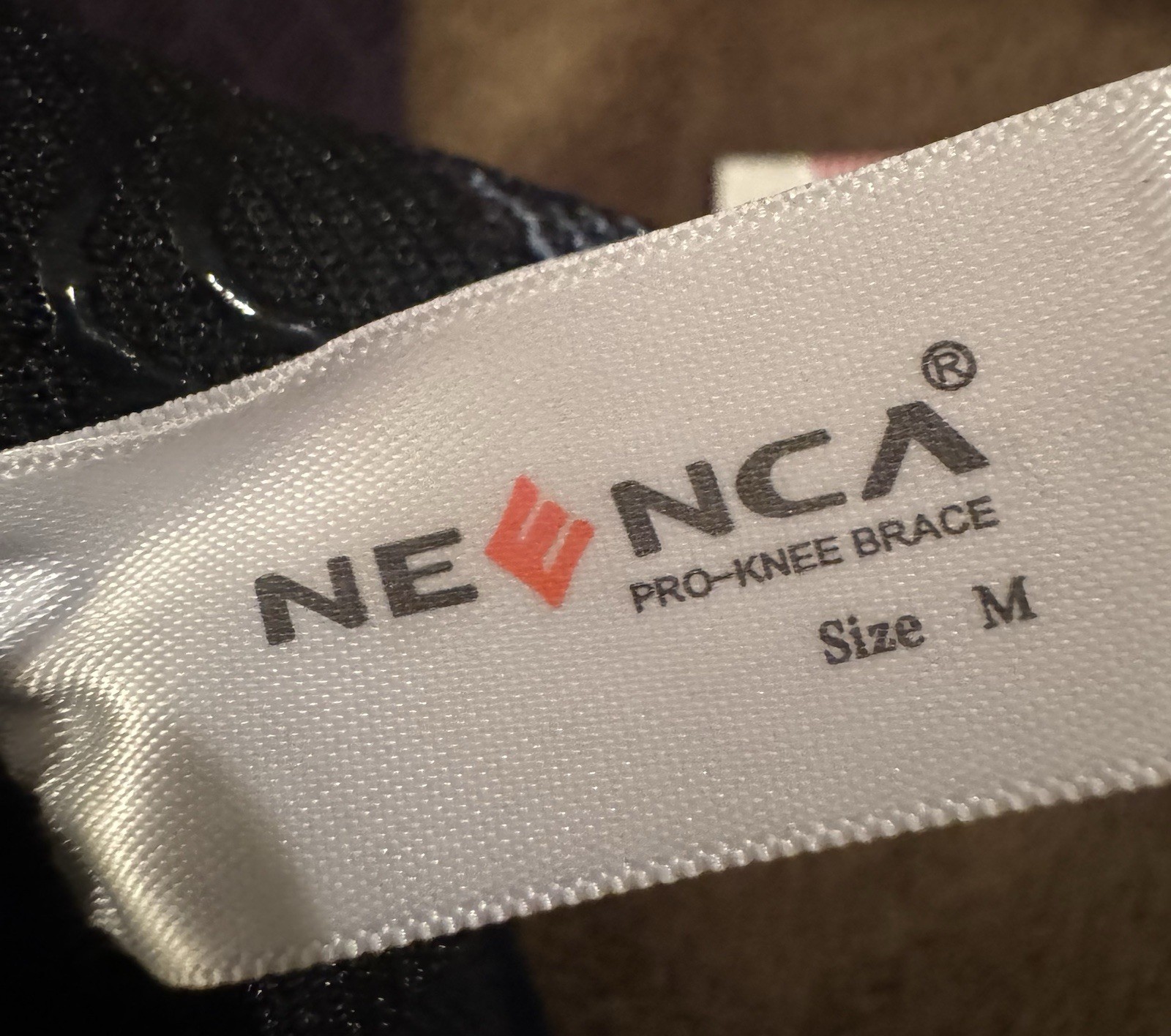 NEENCA Professional Knee Brace Compression Sleeve Black Size Medium