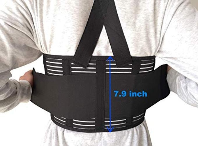 Rib and Chest Support Brace, Broken Rib Brace, Breathable Medium (Pack of 1)