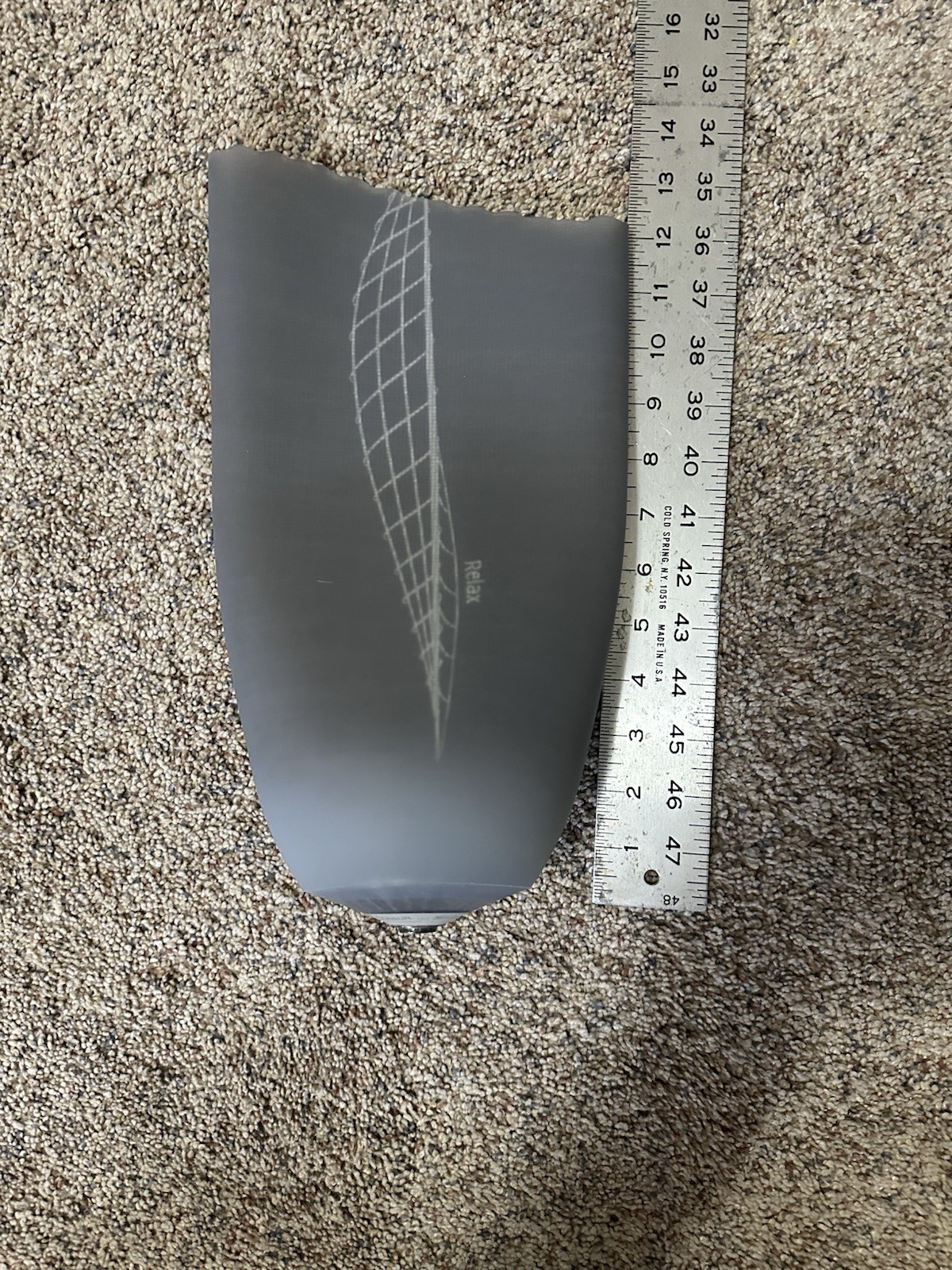 OSSUR Relax Above Knee Locking Prosthetic Silicone Liner Size 39/3 Used