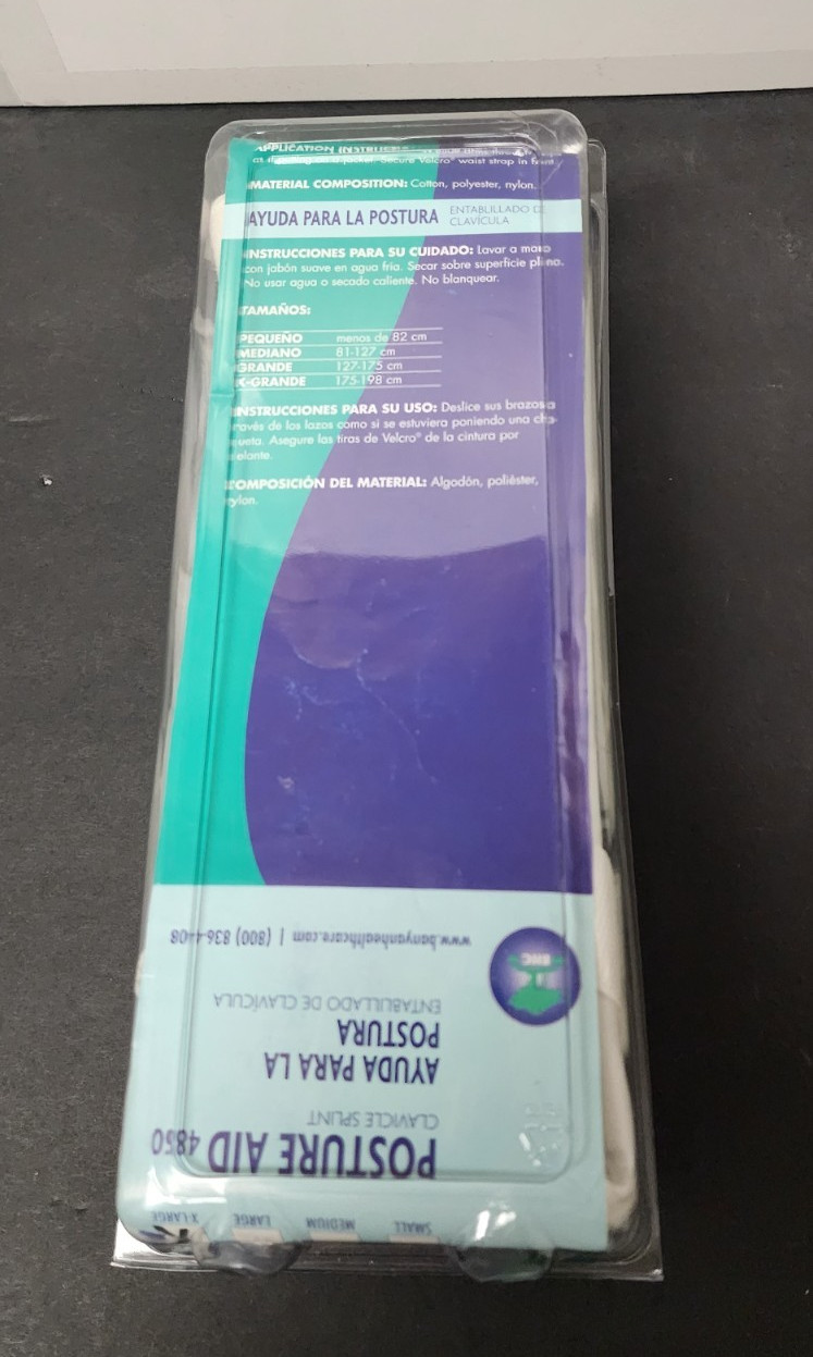 Posture Aid Clavicle Posture Correction Support Orthopedic Brace Sz XL New