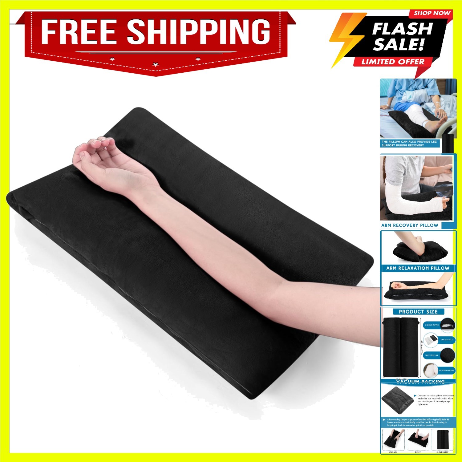 Arm Pillows for Adults Pain Relief for Arm Pain Broken Post Surgery Soft Rest…