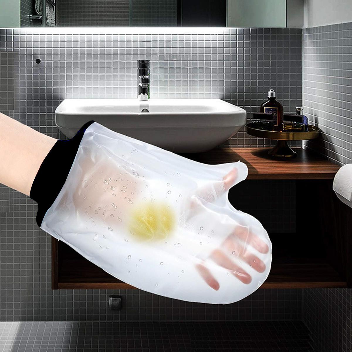 Adult Hand Cast Cover Waterproof for Shower Bath Injury Protection 38x24cm