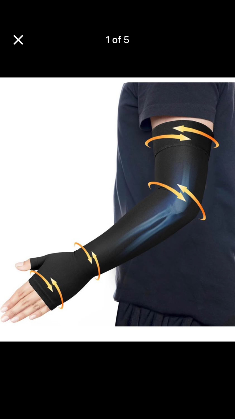 Lymphedema Medical Compression Arm Sleeve