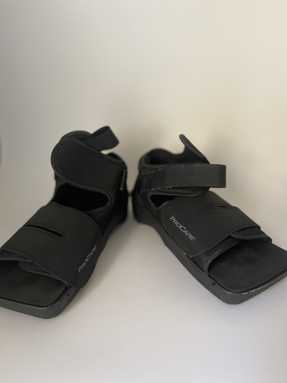 PROCARE Squared Toe Post Op Shoe Small Black surgical medical cast boot