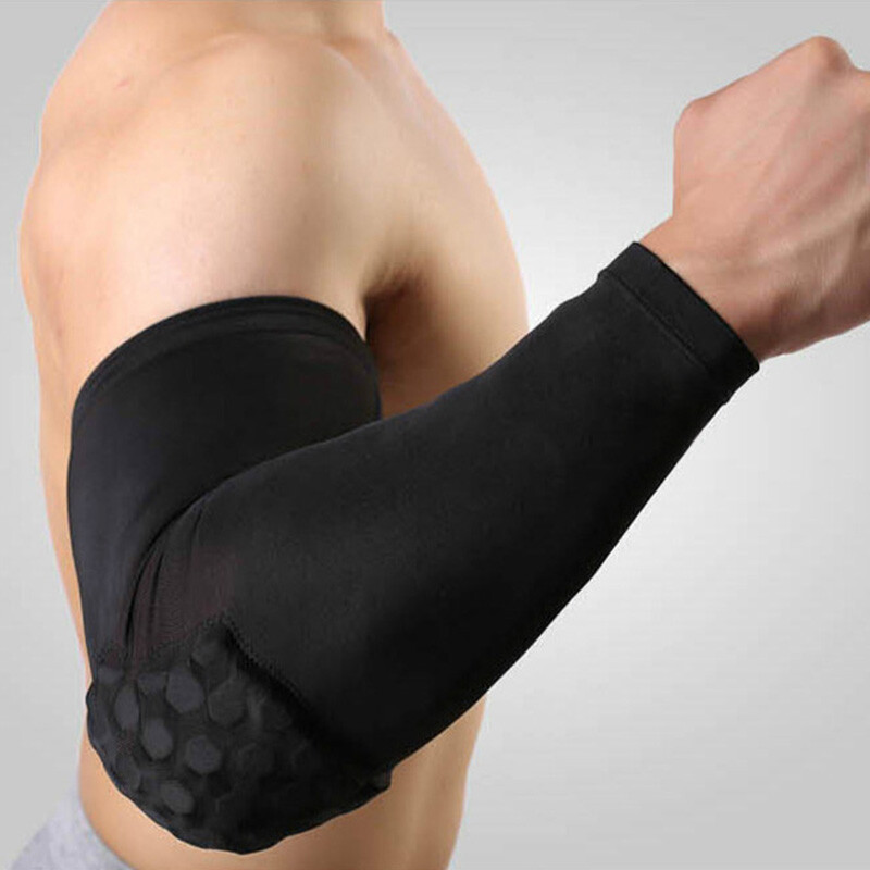 Elbow Brace Compression Support Sleeve Arthritis Tendonitis Padded Joint Pain US