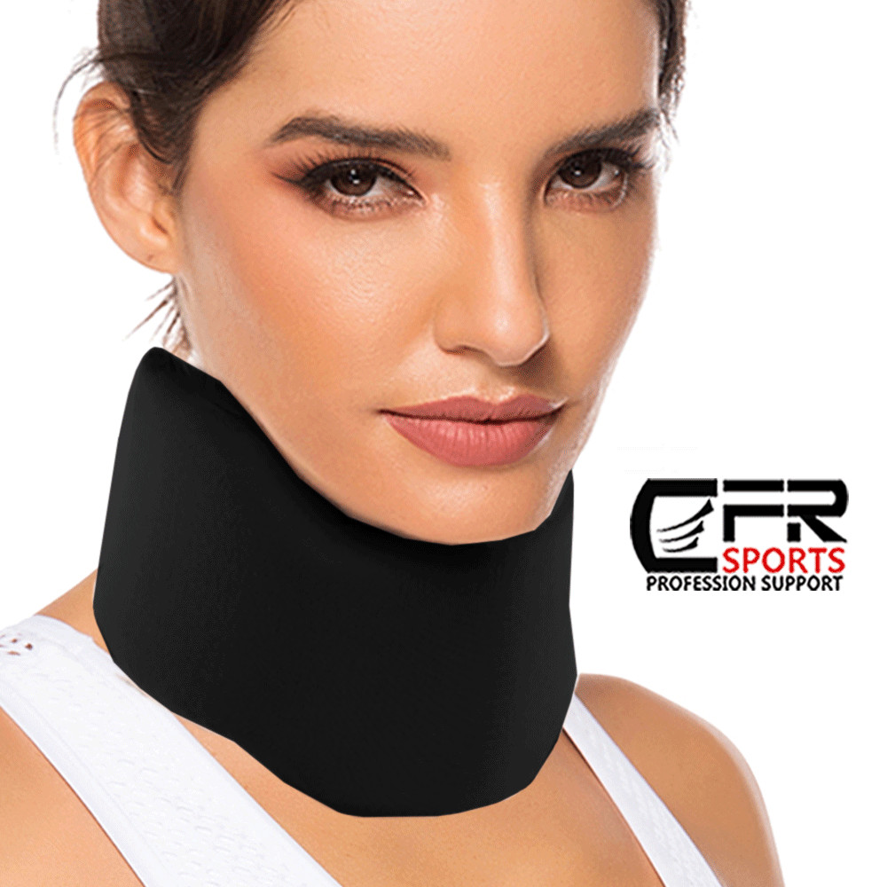 Adjustable Cervical Collar Neck Traction Firm Foam Brace Support Pain Relief @