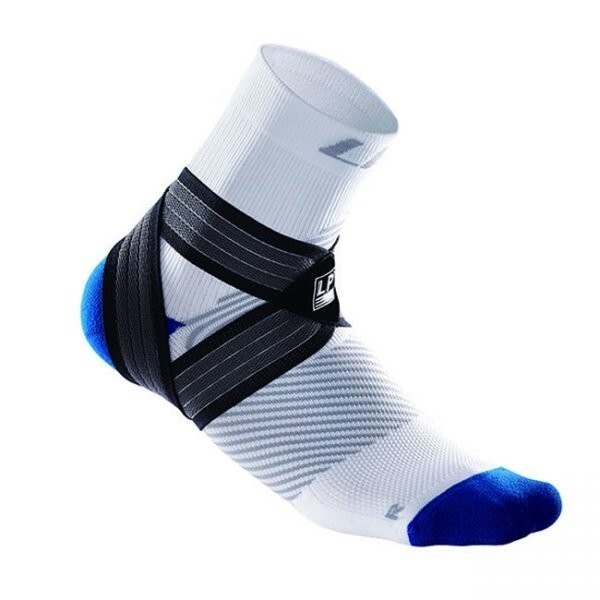 LP Compression Ankle Support Socks Blue/White Extra-Large (XL) 1 Pr. EMBIOZ 203Z