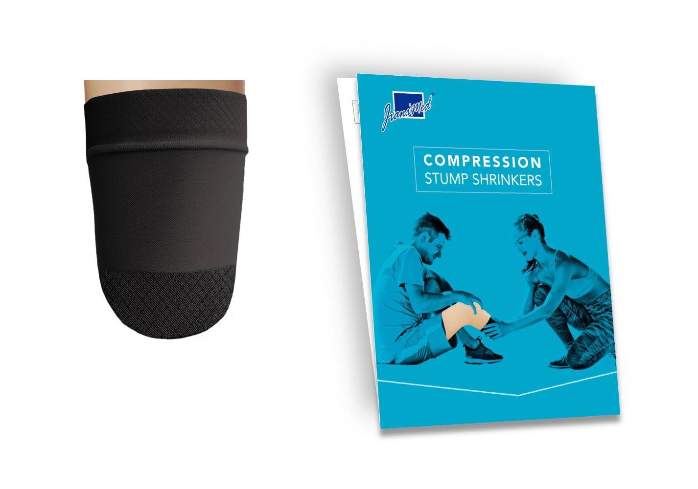 Jianimed Prosthetic Stump Shrinkers Above Knee 20Cm Compression Amputee Socks