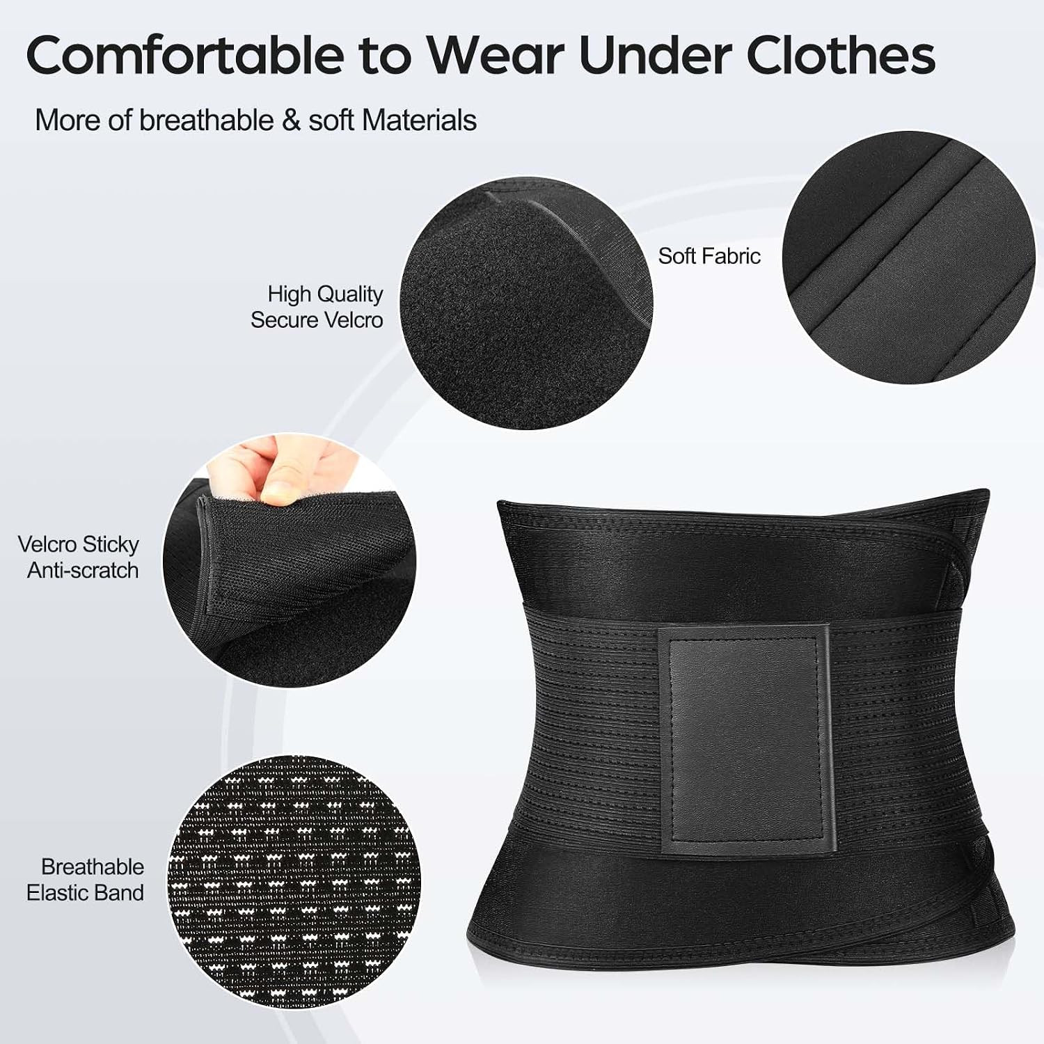 Back Brace for Lower Back Pain Relief Sciatica, Scoliosis, Herniated Disc, Breat