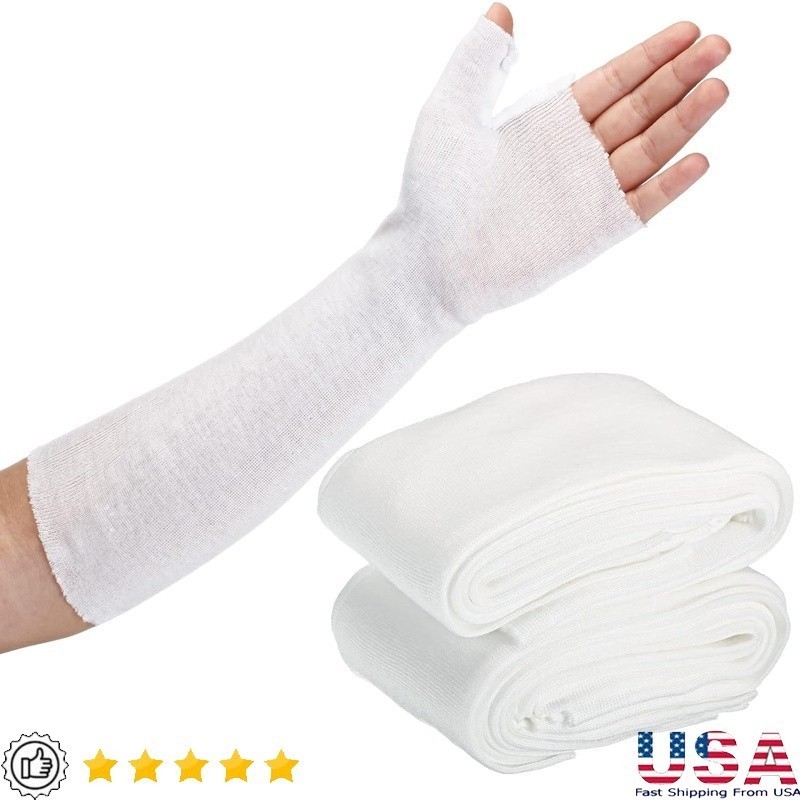Tubular Stockinette Tubing Cotton Stockinette for Pre Wrap Use Elastic Arm Cast