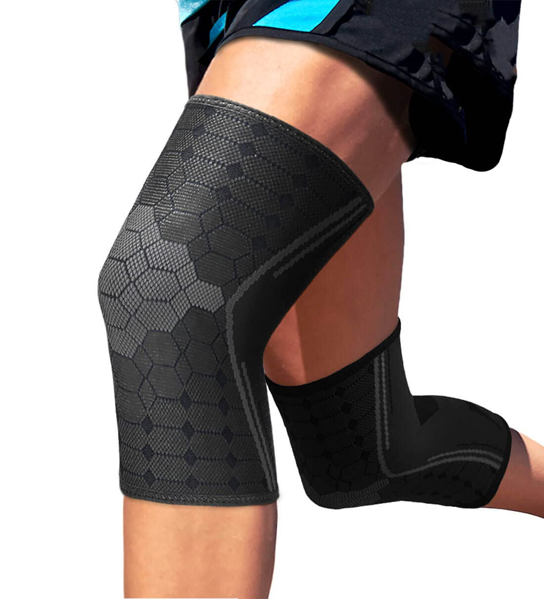 Sparthos Knee Compression Sleeves (Pair) – Support Sports, Running, Joint Pain R