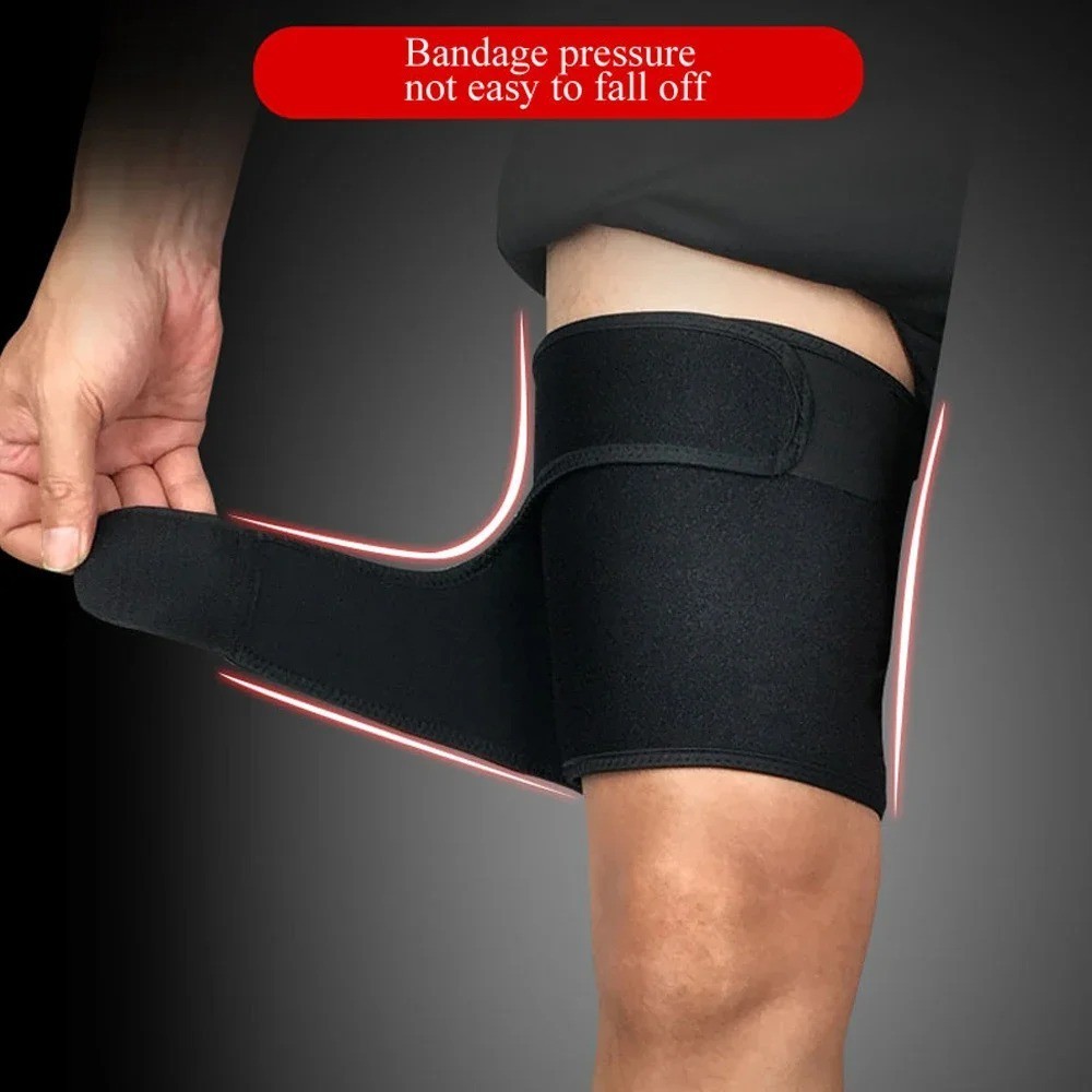 Thigh Brace Compression Support Sleeve for Groin Hamstring Quad Pain