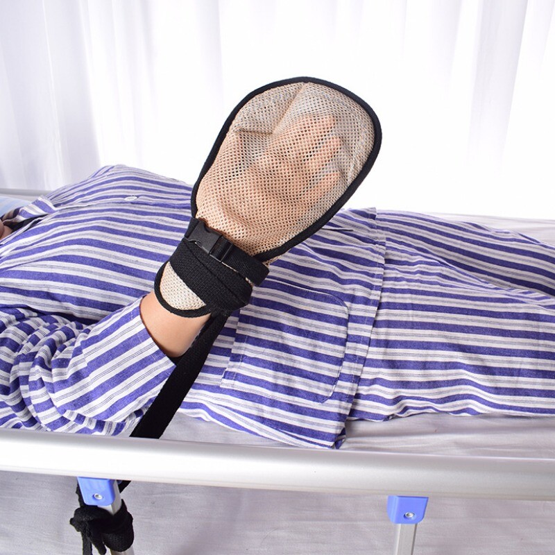 1 Pack Restraint Gloves for Elderly Dementia Patients Care Autistic Child Safety