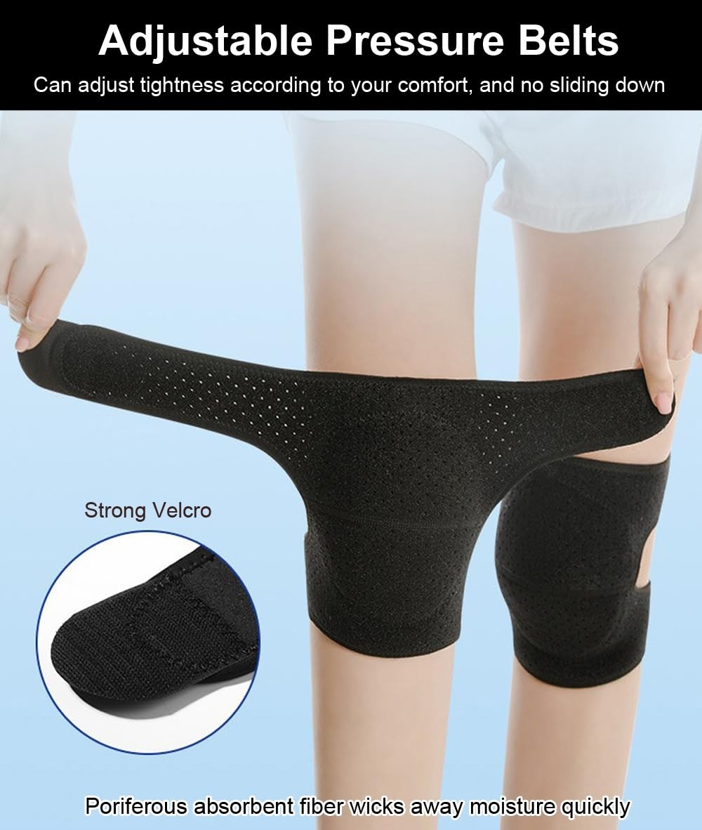 Knee Pads for Women & Men Soft Dance Knee Pads with Adjustable Bands Volleyba…