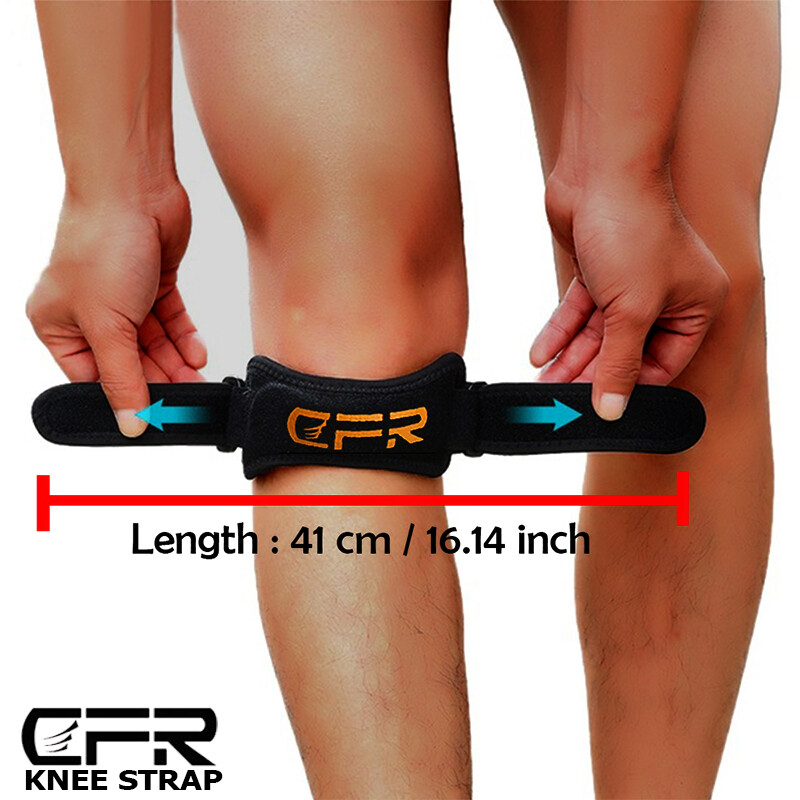 Knee Support Patella Stabilizer Strap Band Tendon Brace Pain Sports Gym Joint BM