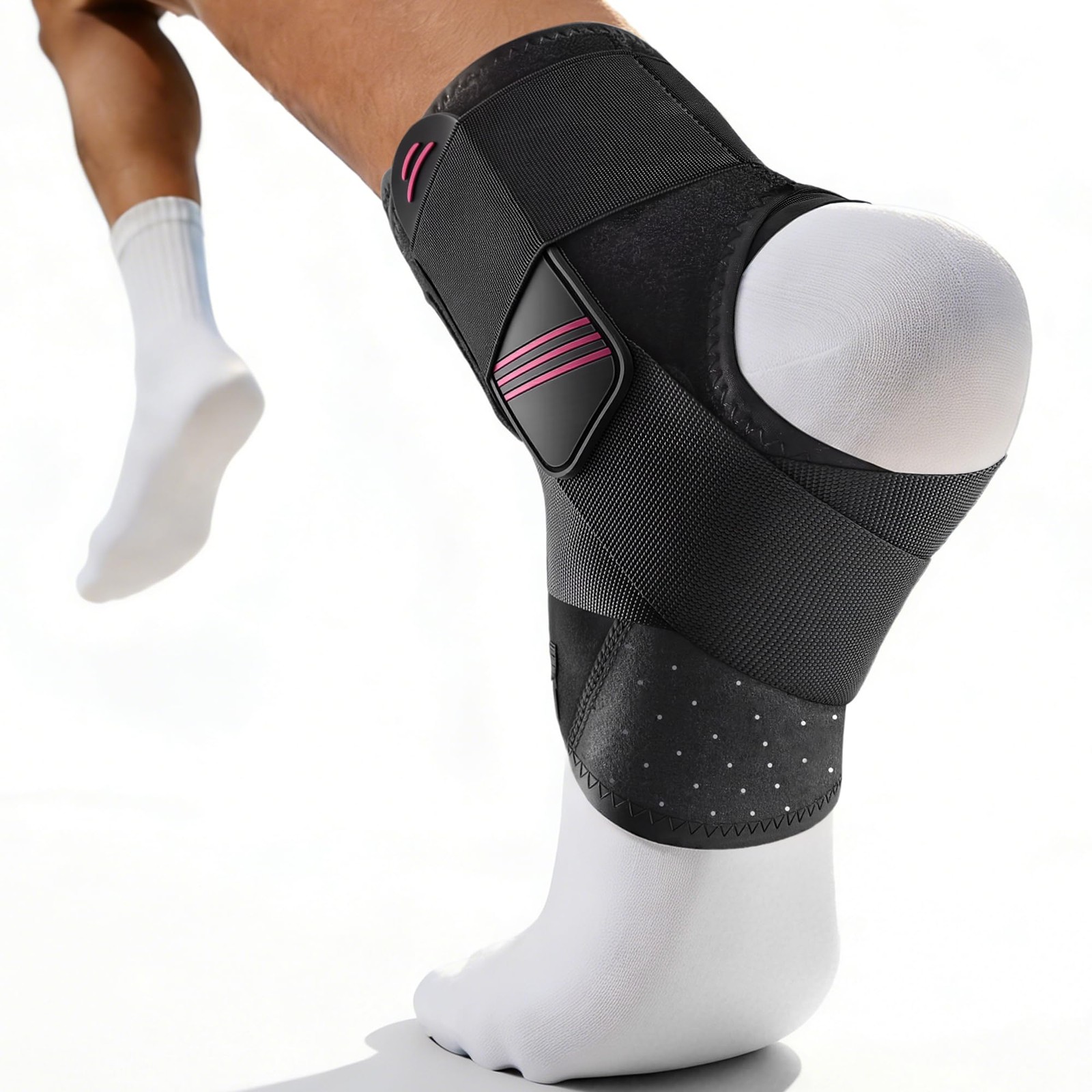 Fitomo 1.5mm Ultra Thin Ankle Brace for Women Men, Lightweight Breathable & A…