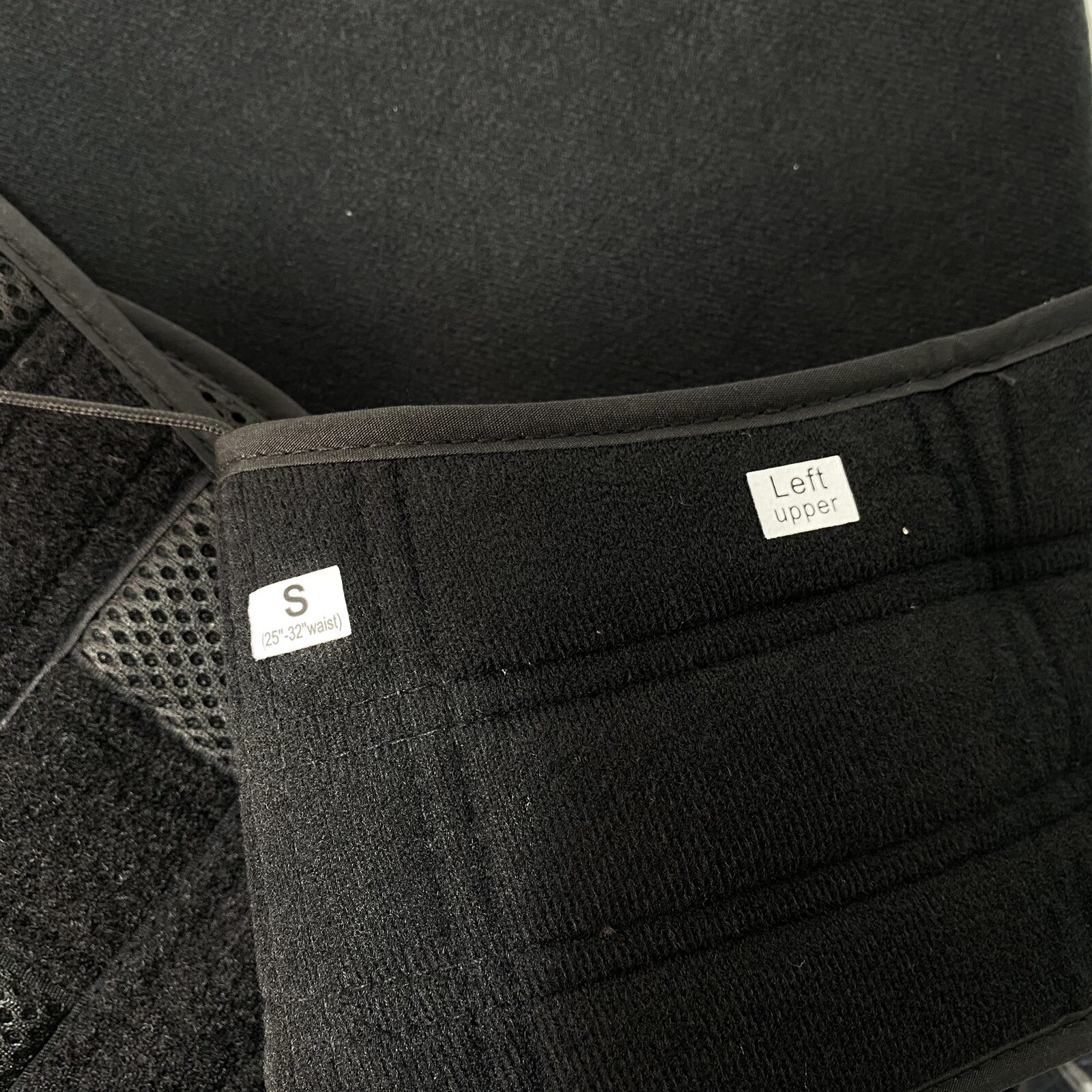 ISO Preferred Lumbar Back Brace VI ISO-BA206 Black. Sz Small: 25-32″