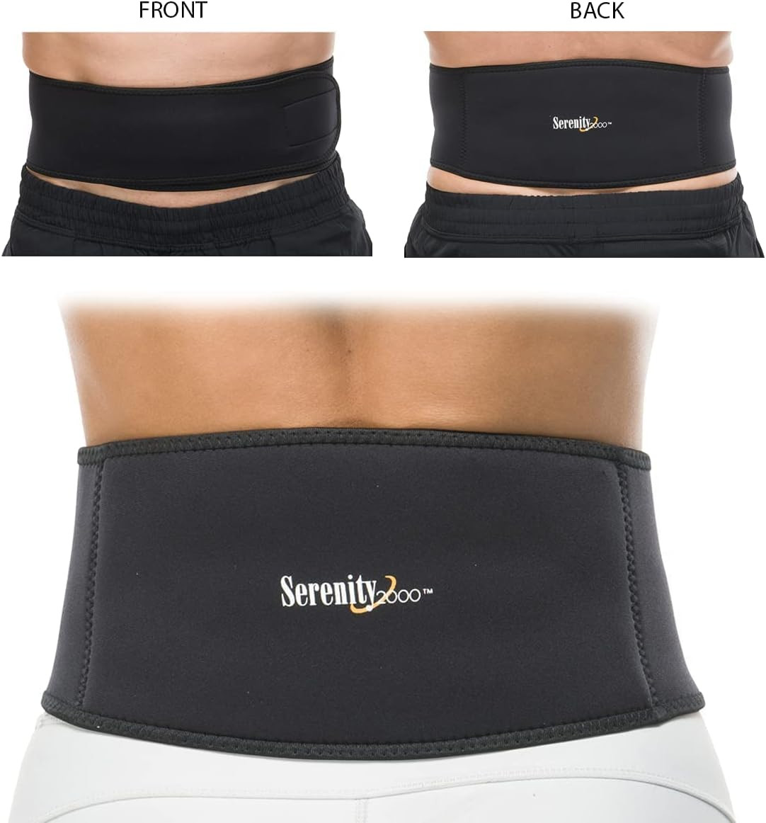 Magnetic Therapy Back Wrap for Lower Back – Adjustable Lumbar Support Brace for