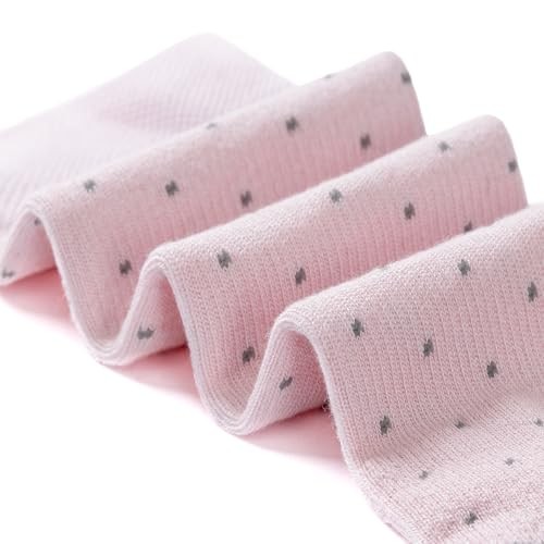 Bamboo Viscose Compression Socks Wide Calf 15-20 Medium Colorful Polka Dot