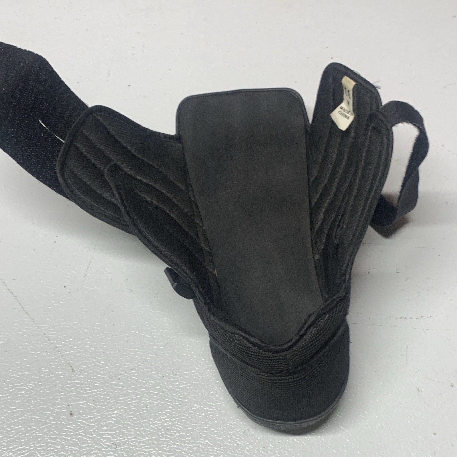 Procare Black Post-Op Shoe Walking Boot M Adjustable Open Toe CE
