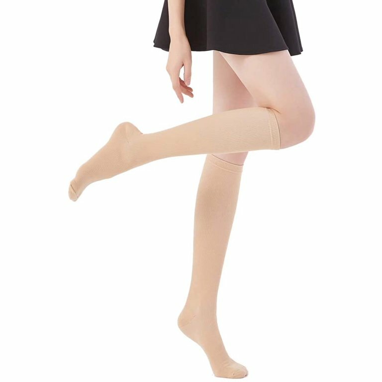 Compression Socks 15-23 mmHg Knee High Stockings Medical Varicose Veins Pregnant