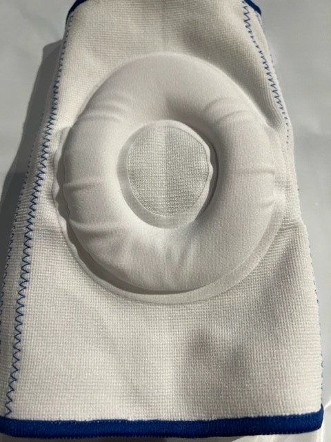 Bell-Horn Medium Compressive Knee Support White