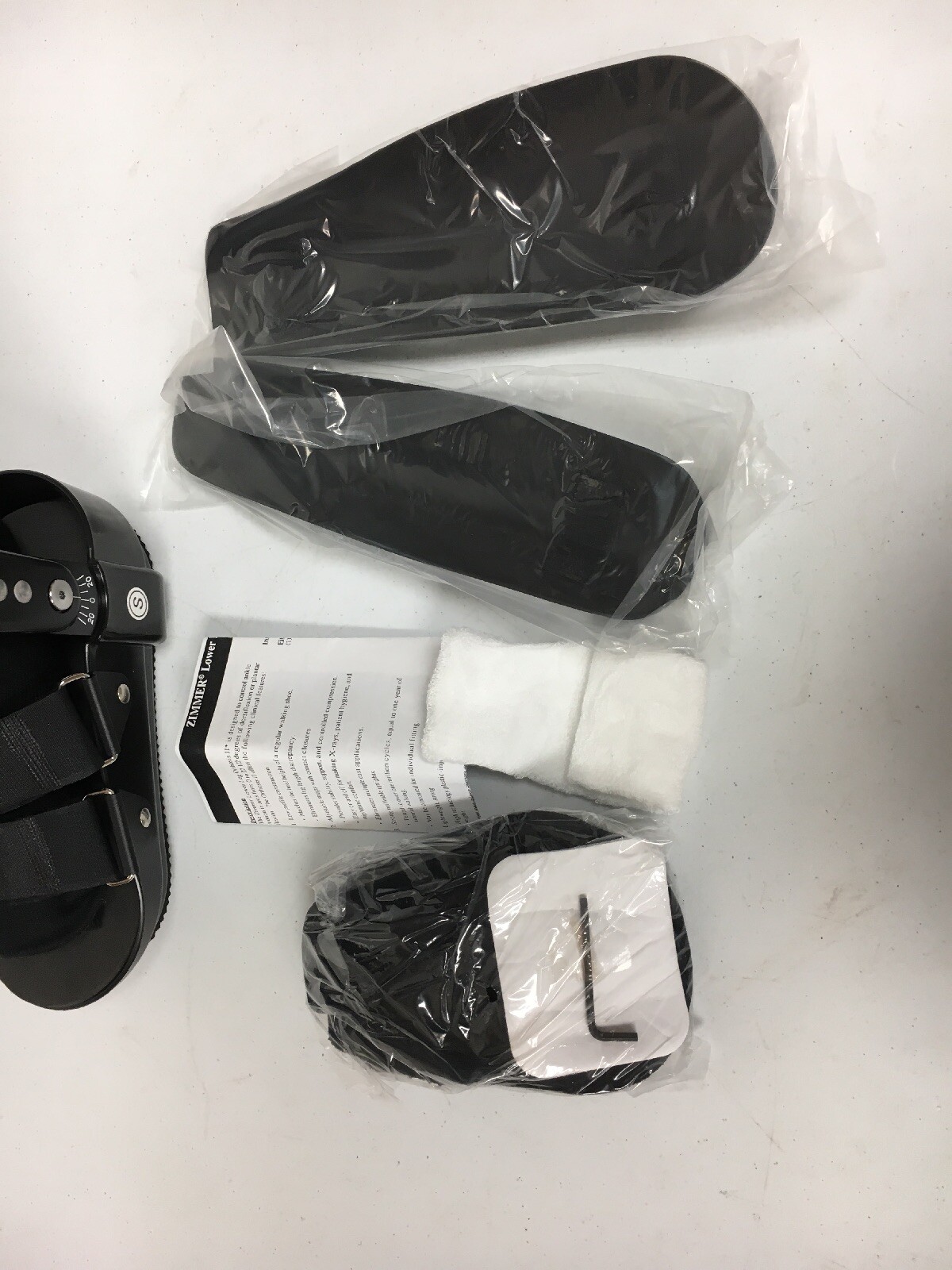 Zimmer Adjustable Orthosis SMALL Support Lower Leg Limb Brace Rehabilitation