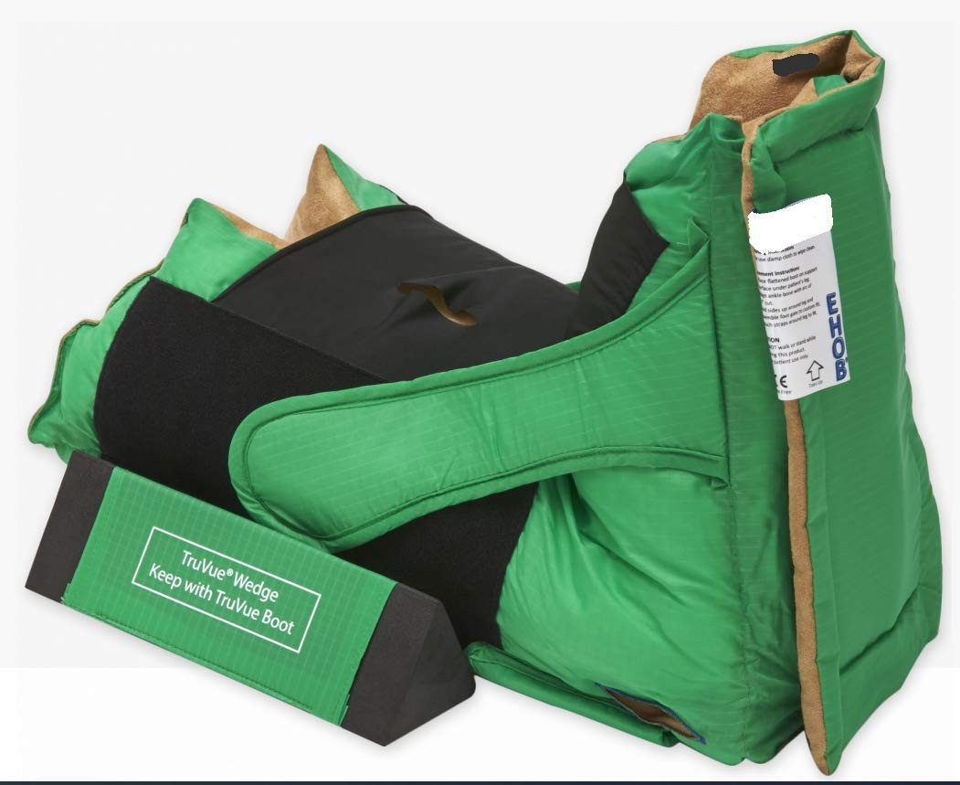 TruVue Lite Heel Protection Boots WITH WEDGES For Foot Ulcer Pressure Zones