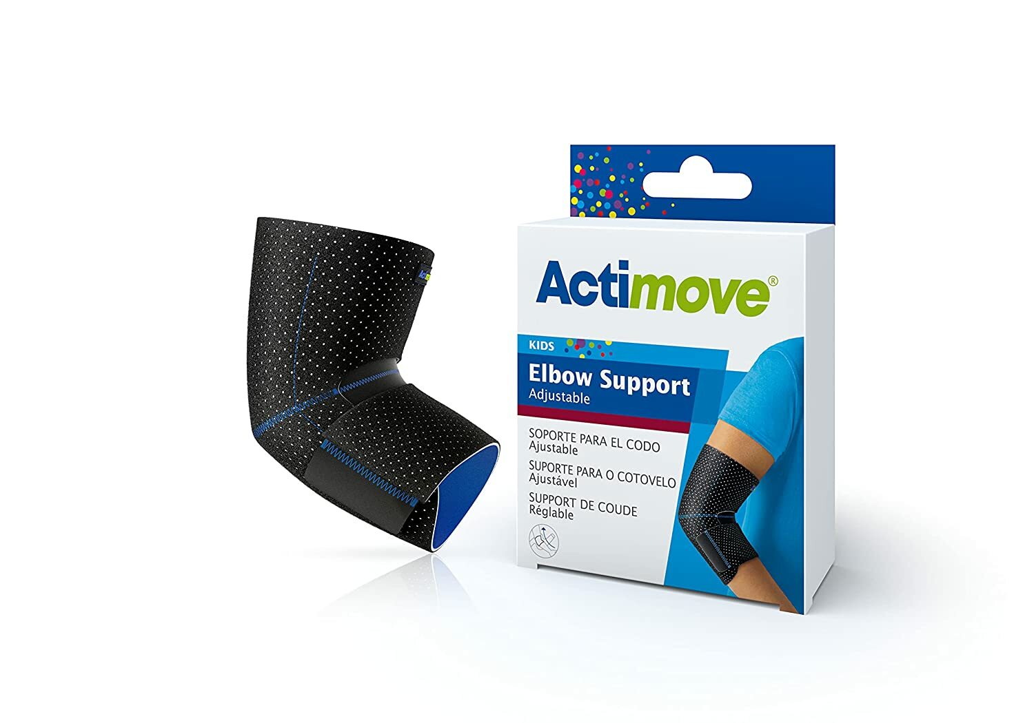 Actimove Kids Elbow Support Adjustable Pediatric Black
