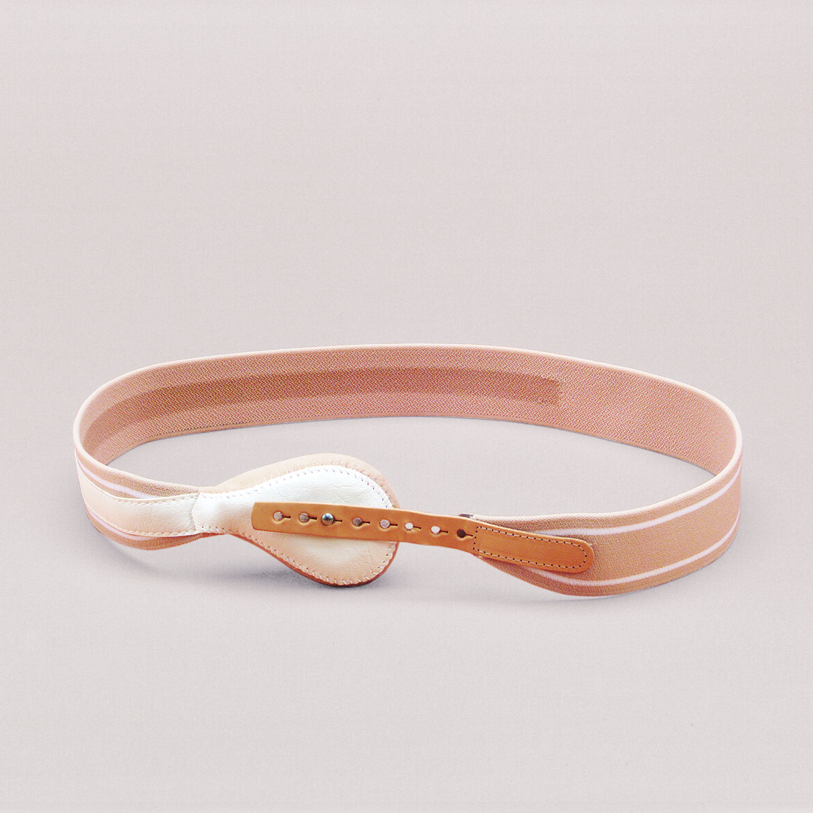 BORT 109300 HerniaFix® Non-Elastic Spring Hernia Belt Truss with 1 Round Pad