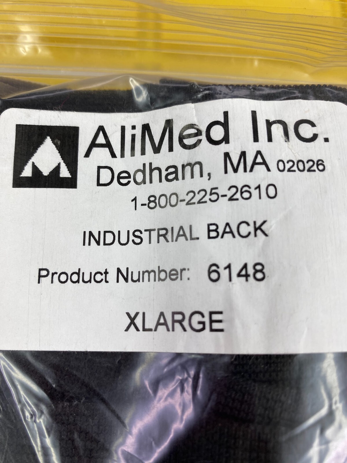 Alimed Back Brace With Straps (Best Warn over Clothes) Size XL