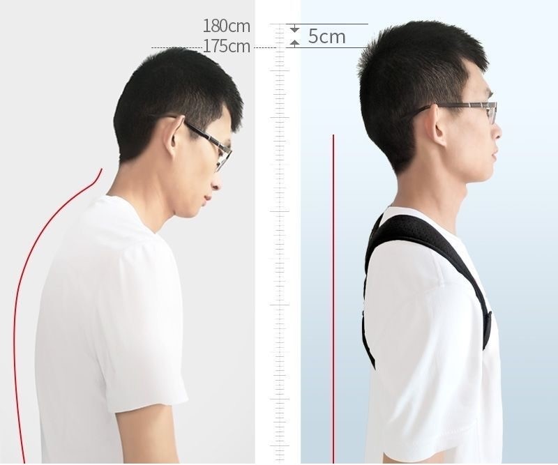 Men Women Posture Corrector Adjustable Back Brace Shoulder Support Clavicle Belt