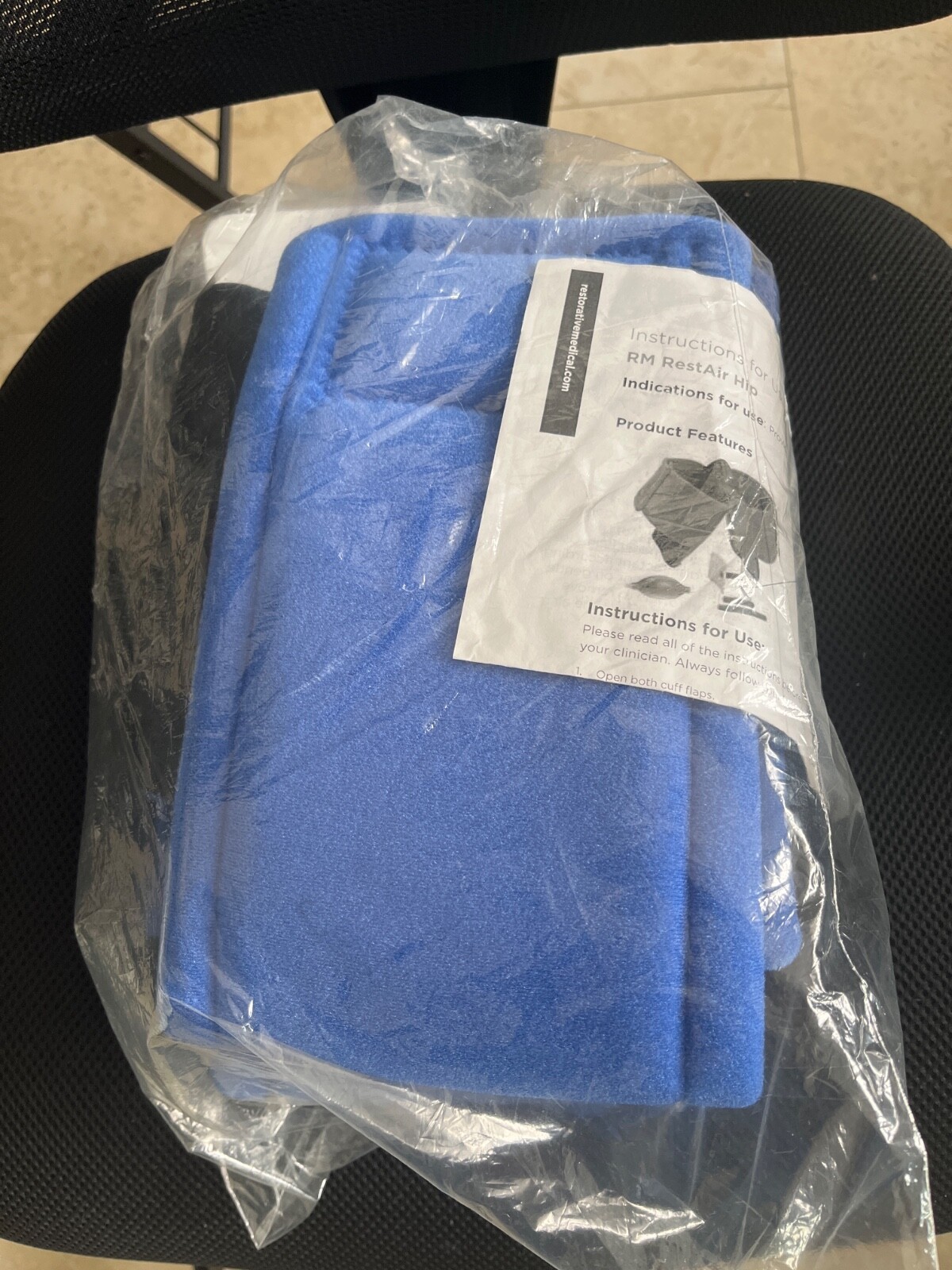 Restorative Medical RestAir Hip L1652 Large New in Bag
