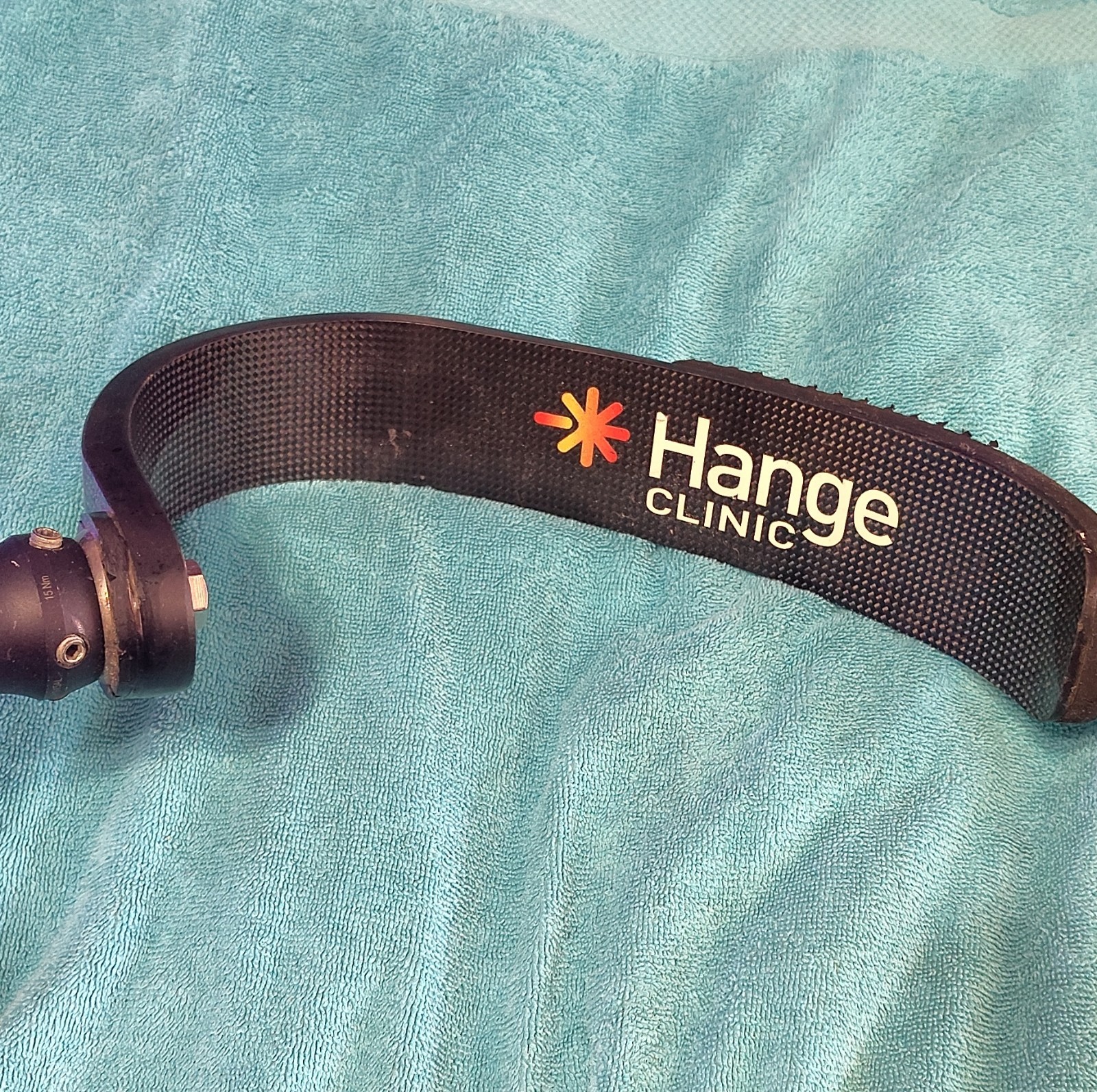 Hanger Clinic Carbon Fiber Leg Orthosis for Stabilization Black Unisex