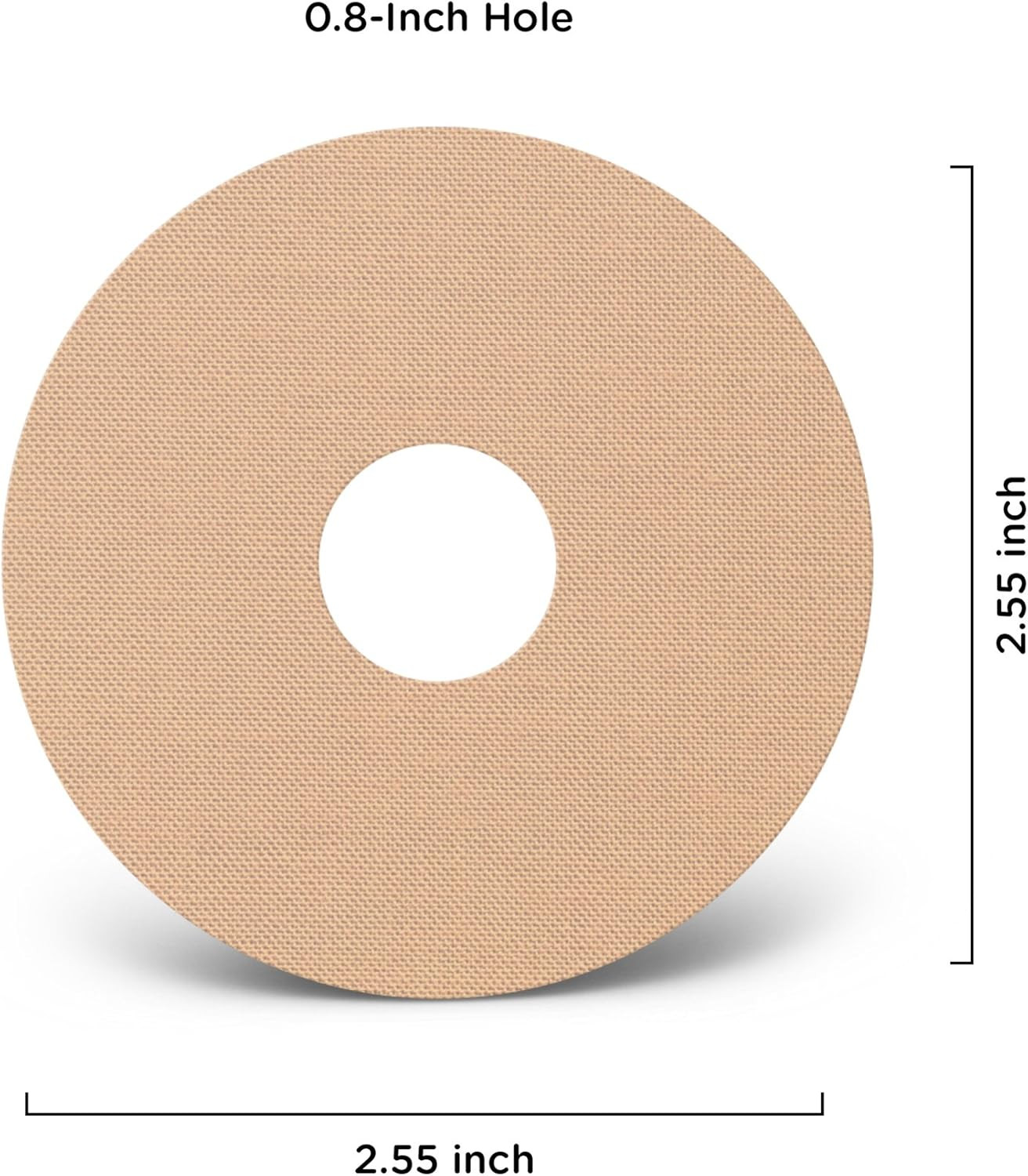 Universal Adhesive Patch, 0.8-Inch Hole – Pack of 30 – Multiple Colors Available
