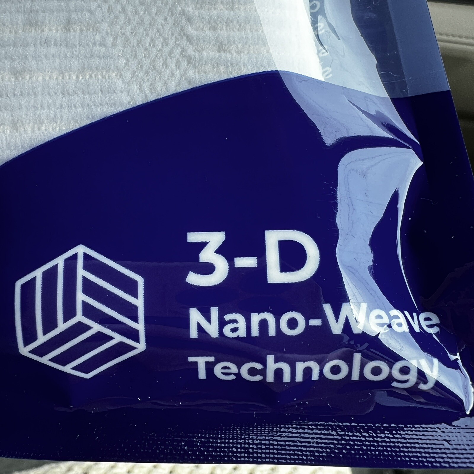 NEW! Nanosocks 3D Nano-Weave Technology Nanomx-WT-2 White Size 2 / Medium