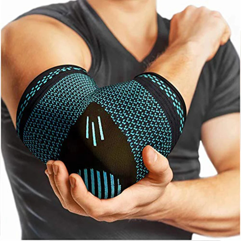 Elastic Elbow Brace Compression Arm Sleeve Sports Support Elbow Pad 1PCS