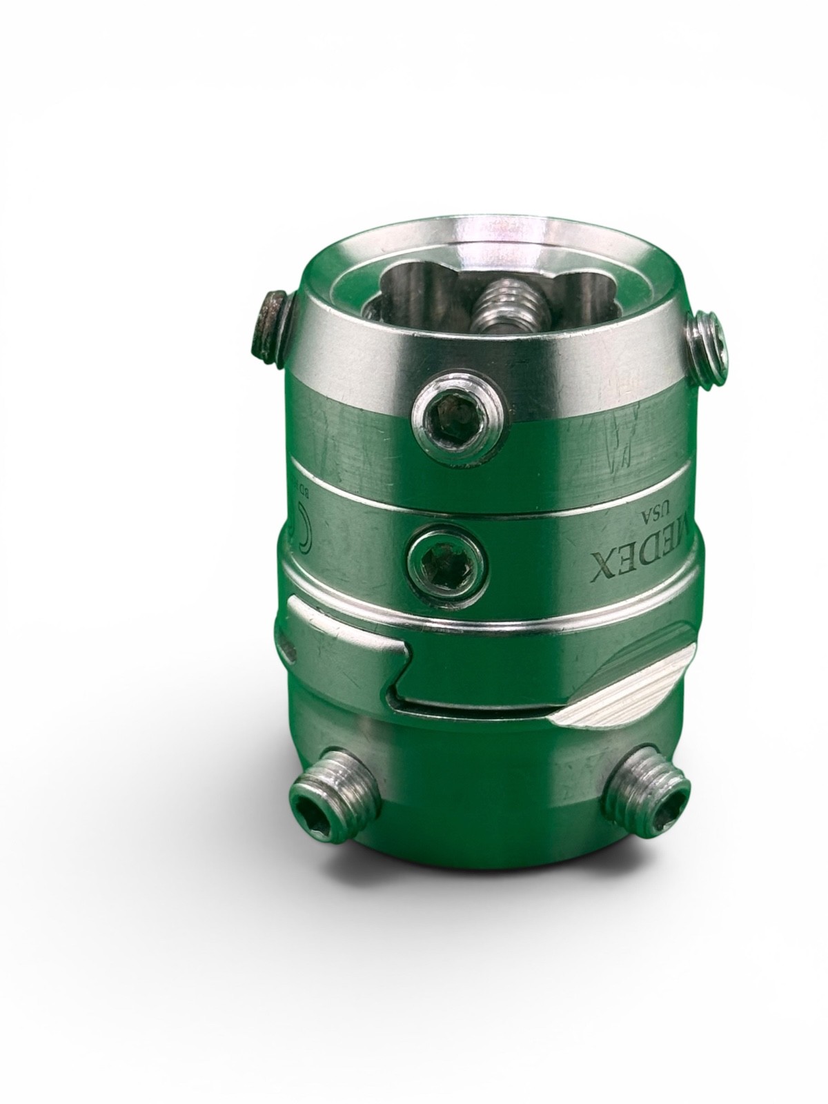 Medex titanium double receiver with rotation and offset. Titanium. 3T82