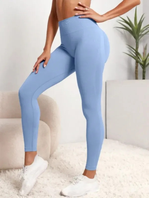 Women Gym Seamless Leggings Yoga Sports Pant Stretchy High Waist Fitness Sports