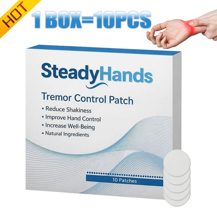 Steadyhands Tremor Control Patch, Steady Hands Control Patch – Hand Stabilizer