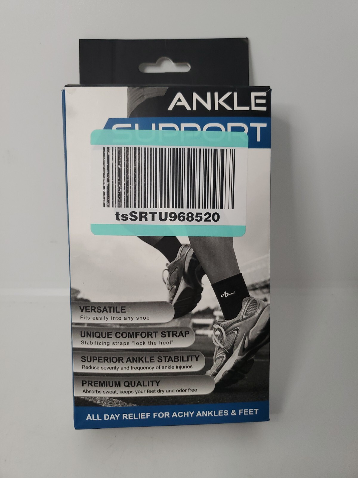 Ankle Brace Lace Up Compression Strap Elastic Support Adjust Stabilizers Small