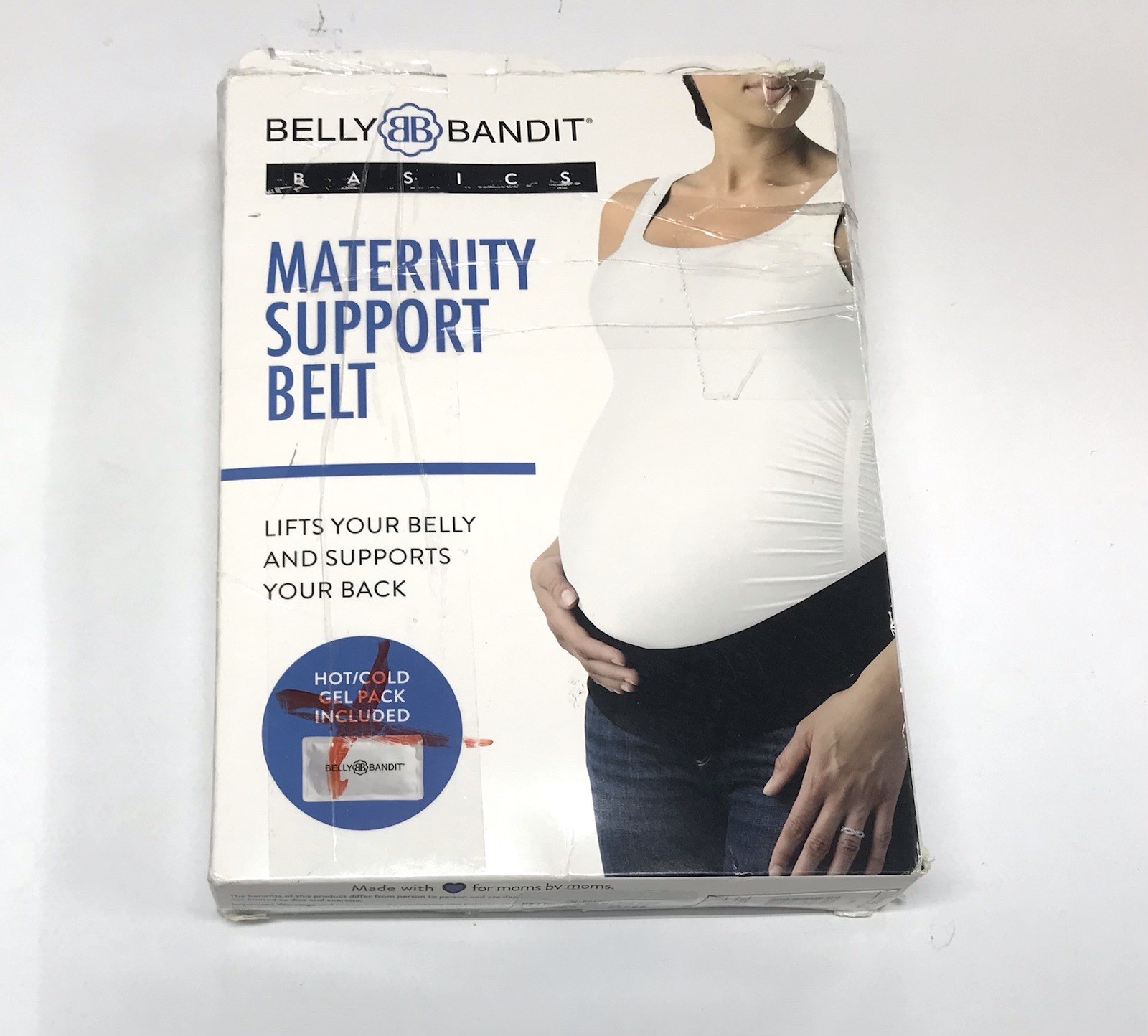 Belly & Back Maternity Support Belt ” Opened Box Missing a Gel Pack” Size L