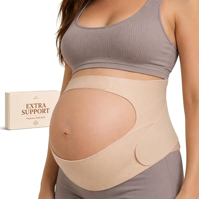 ENTHRA Pregnancy Belly Band with Extra-Wide Back Support for Hips & Pelvis XXL